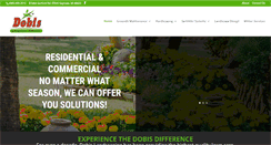 Desktop Screenshot of dobislandscaping.com